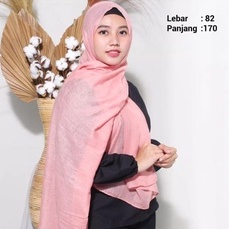 Pashmina Hijab Zara 170cm x 83cm / Jilbab Pasmina Emboss