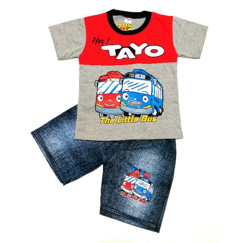 BAJU SETELAN ANAK TAYO