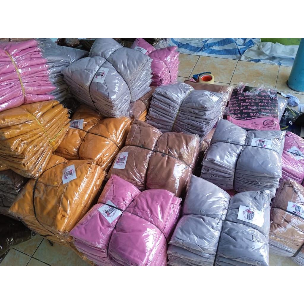 ADINDA SET TUNIK+CELANA WANITA JUMBO MUAT BB=55-80 KG ATASAN WANITA TERBARU TERMURA TRENN MASAKINI