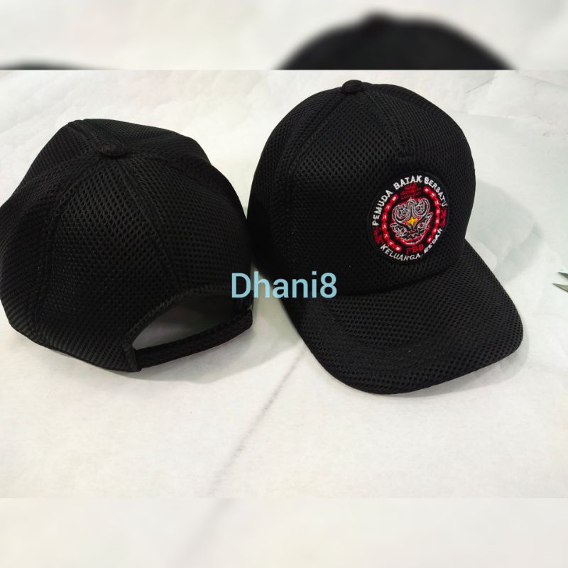 TOPI PBB (PEMUDA BATAK BERSATU) BAHAN JARING