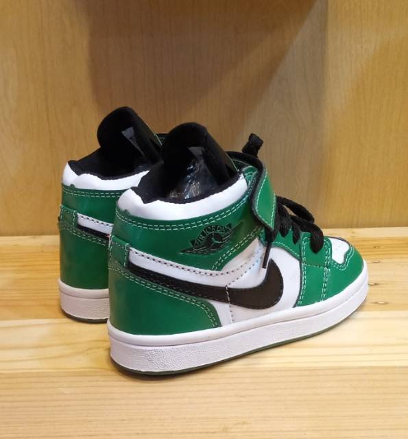 SEPATU JORDAN ANAK MURAH PREMIUM HIGH QUALITY JORDAN KIDS GREEN