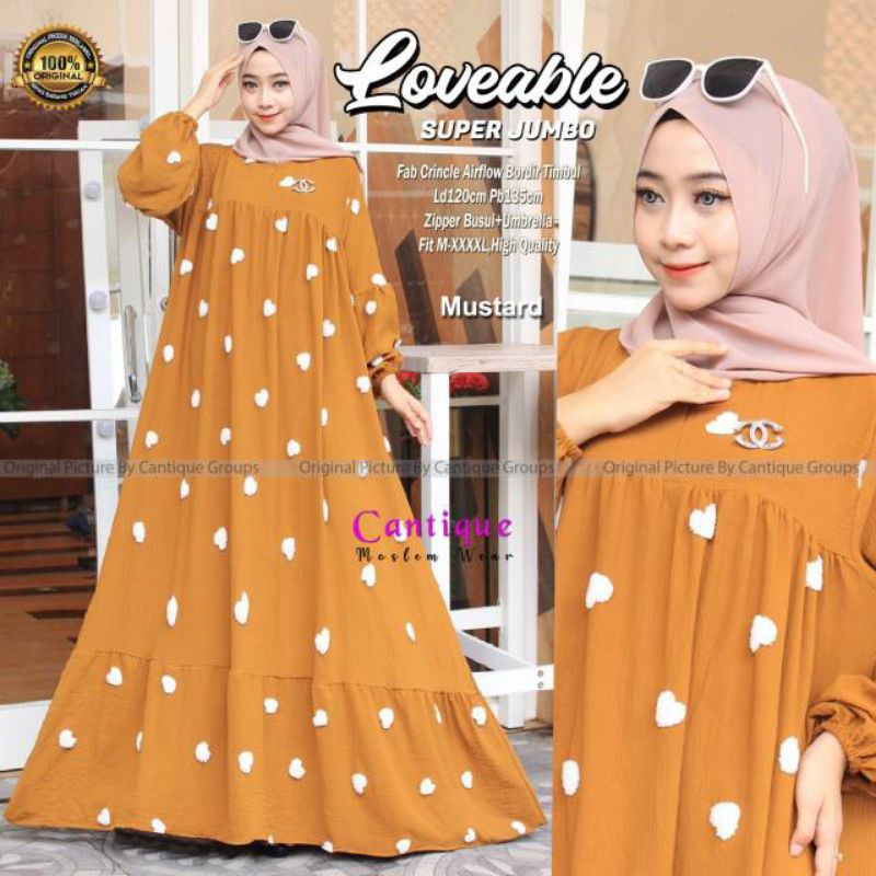 LOVEABLE GAMIS SUPER JUMBO BY CANTIQUE