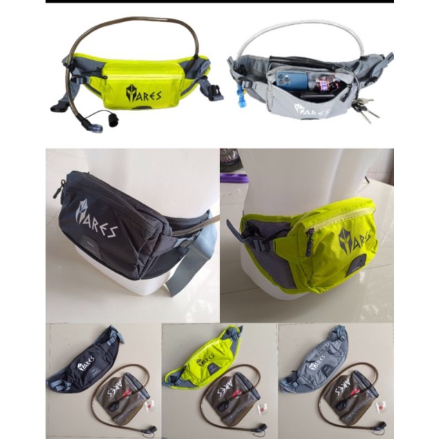 Tas pinggang pria dewasa trail adventure hiking