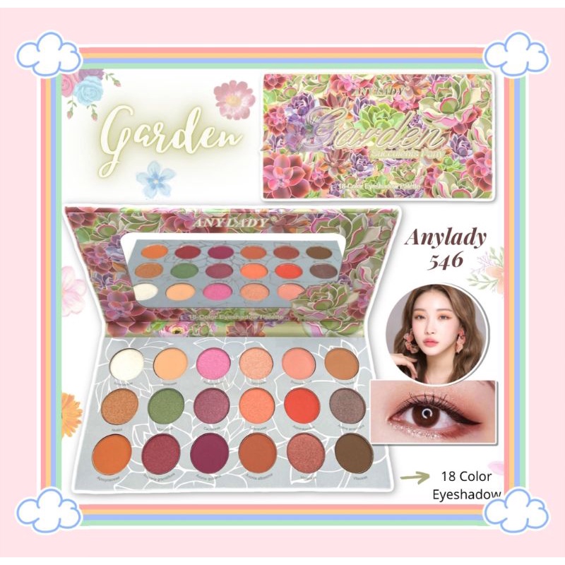 PROMO!!!EYESHADOW PALETTE ANYLADY 546/A8636D