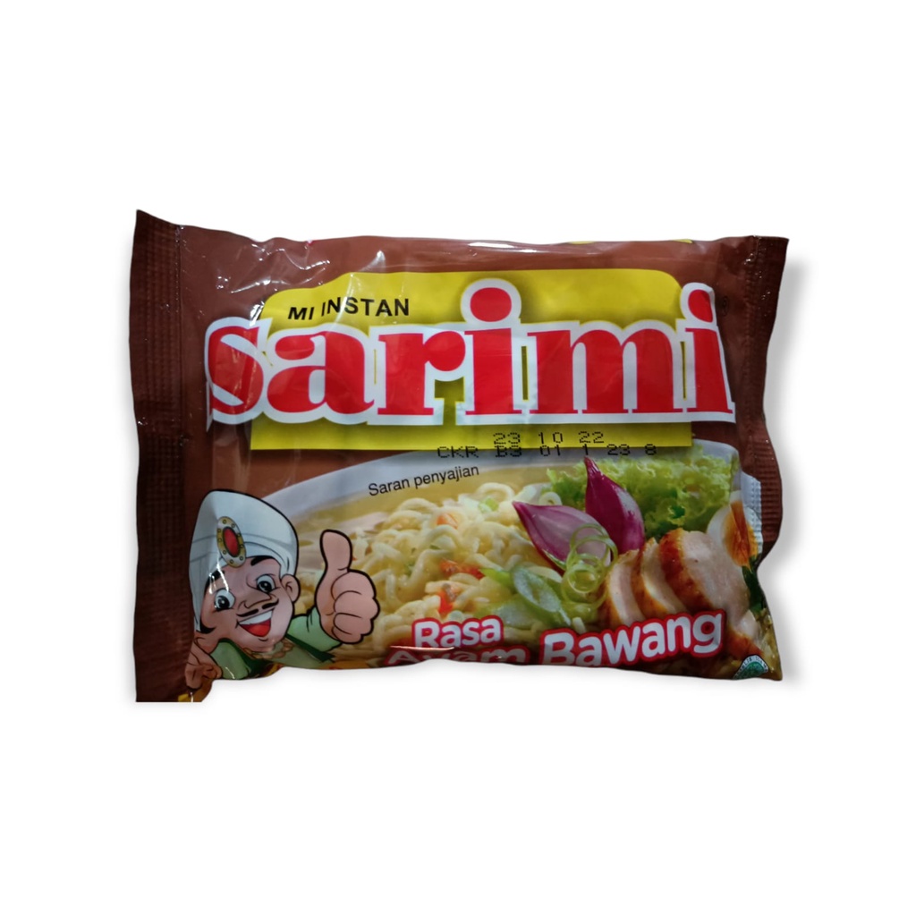 

Sarimi ayam bawang/mi instan/75gr