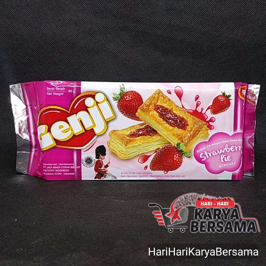 

MONDE GENJI STRAWBERRY PIE BISCUITS 85GR