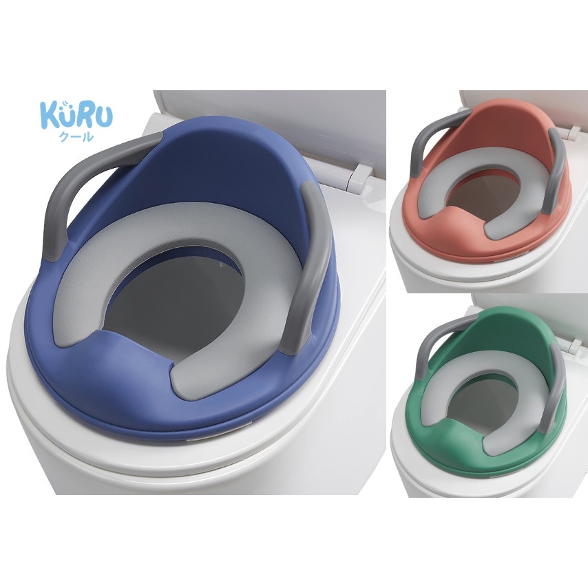 Kuru Potty Seat Handle / Ring Closet / Alas PU Duduk Toilet Anak 8857