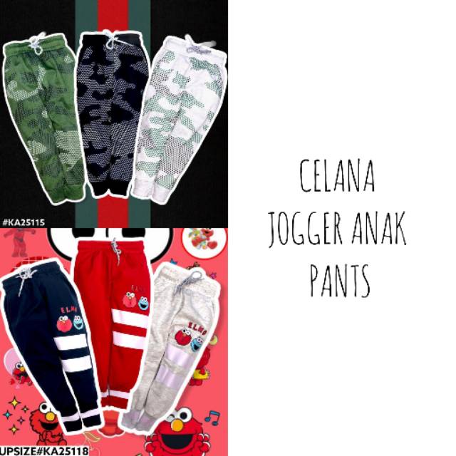 JOG - CELANA ANAK JOGGER PANTS SALE MURAH (LOKAL BRAND)