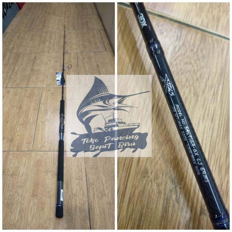 Joran Jigging DAIWA SALTIGA GX CJ 64MS