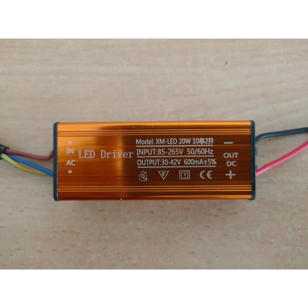 LED Driver IP67 20W WATERPROOF CASING BESI