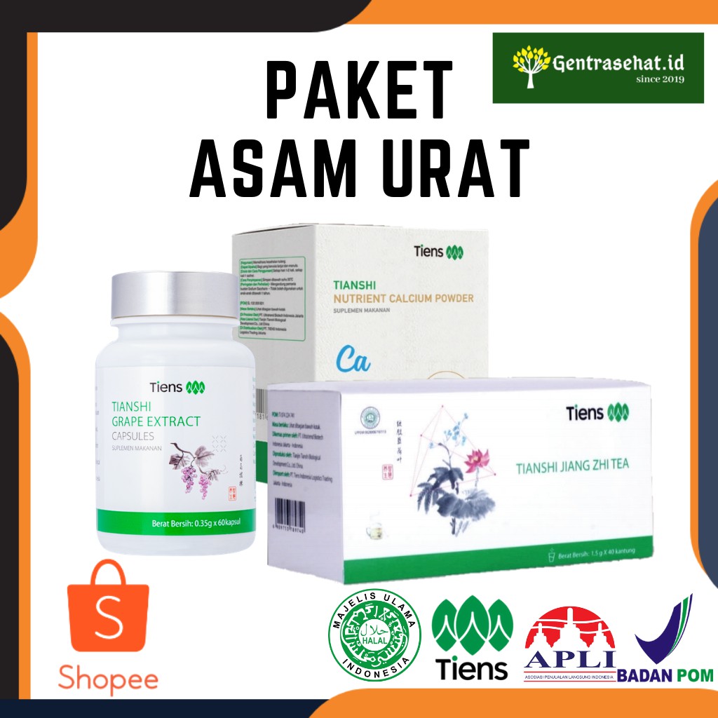Tiens Paket Asam Urat Original