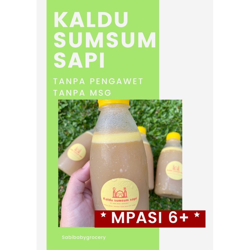 Kaldu Sumsum Sapi Homemade/ Kaldu Tulang Sapi Alami