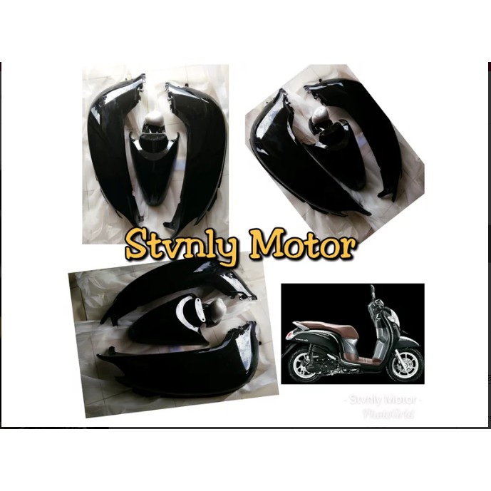 Bodi Belakang Plus Spakbor depan Scoopy Fi New 2017