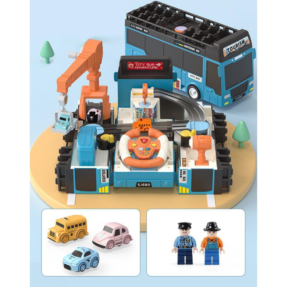 mainan setir bus adventure set