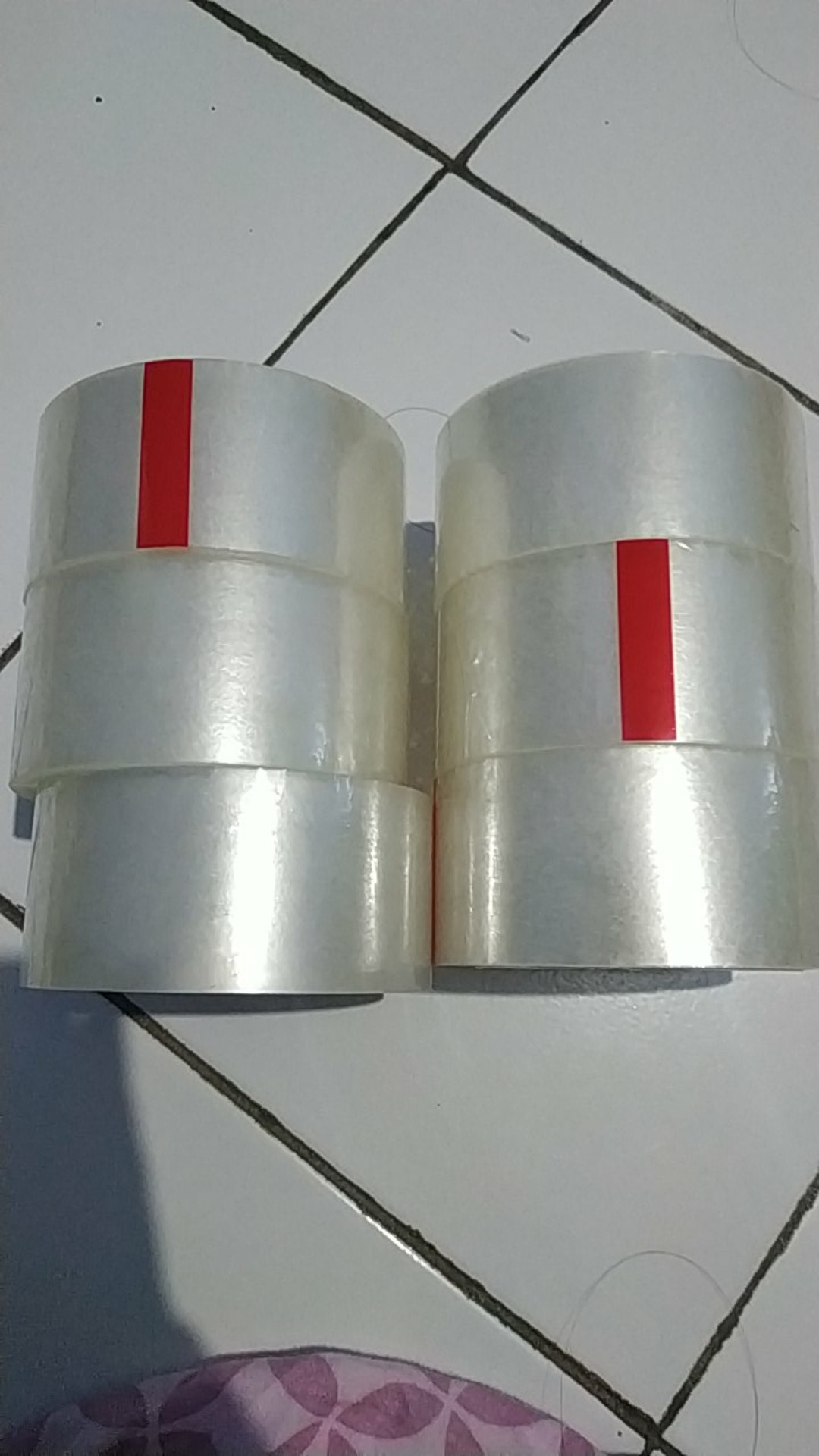 Terlaris!! Lakban 48mm X 100 Yard (1kilo Muat 6) Coklat Merah Bening Tidak Mudah Putus Dan Merekat