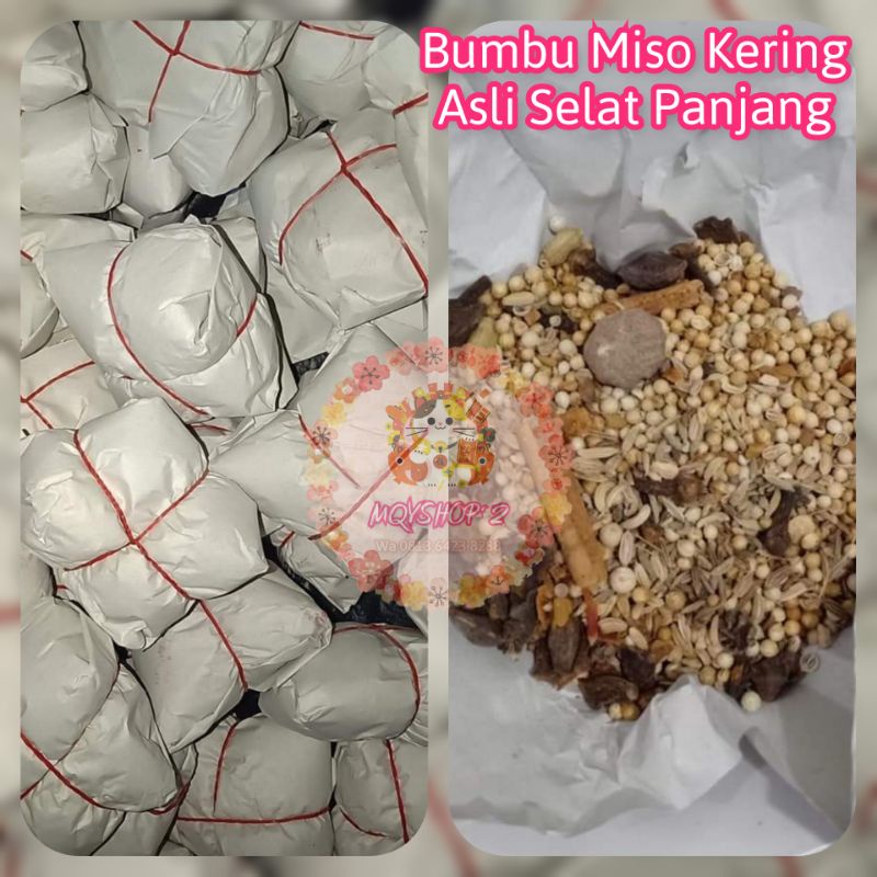 

Bumbu Miso Kering Asli Selat Panjang