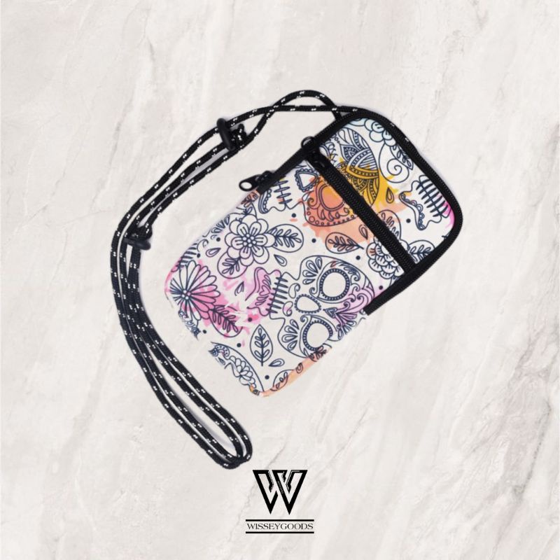 Tas Dompet HP - Mini Sling Bag Hanging Wallet