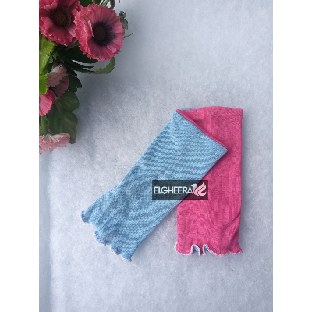 Manset kaos bolbal 15 - 20 CM-3.Pink-Baby blue