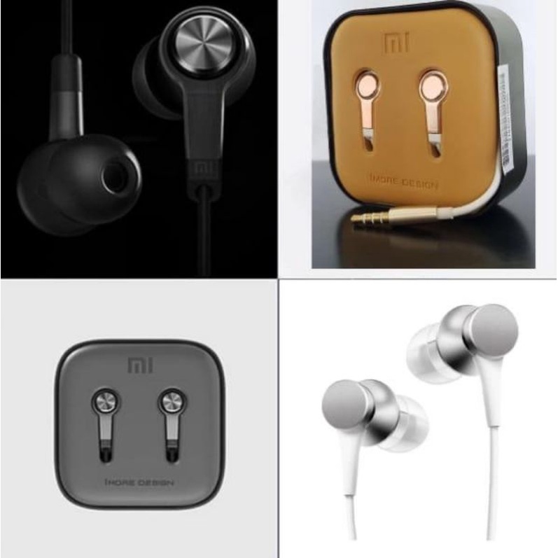 Headset Xiaomi Bass Stereo Earphone Xiaomi Redmi 8/ 8t/9/ 9t/ 9pro/ 10/ 10A/ 10C/Note 7 8 9 Poco M3/ X3 Pro