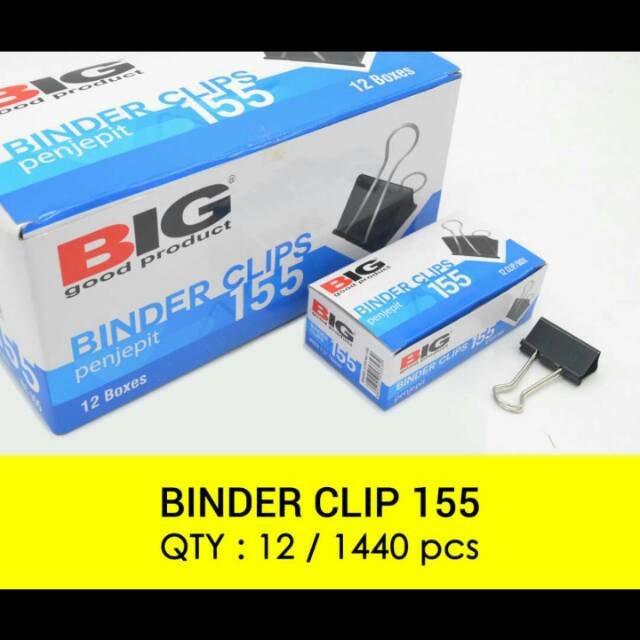 

Binder clip BIG 155