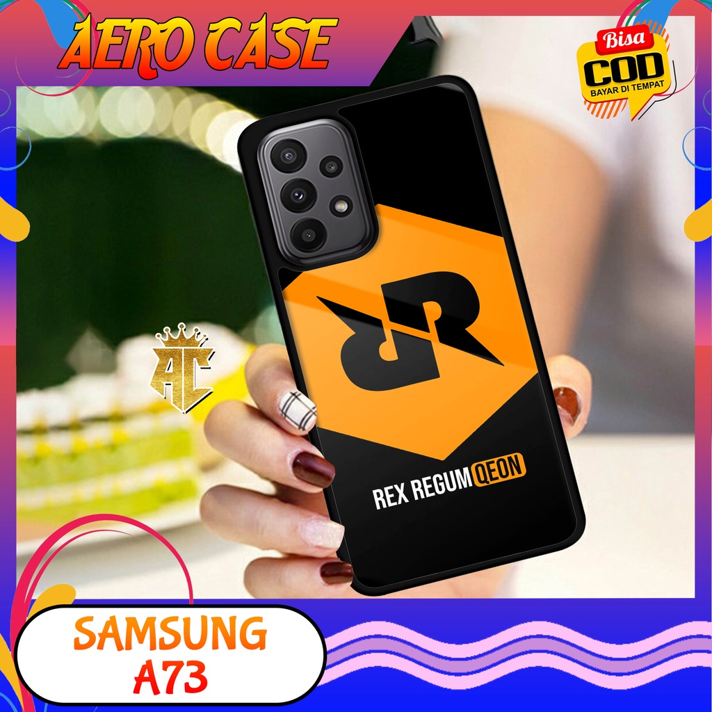 CASE SAMSUNG A73 - Casing SAMSUNG A73 Terbaru AERO STORE [ MOTIF RRQ ] Silikon - Case Hp - Case Mewa