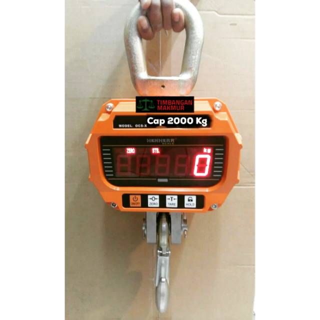 Timbangan Gantung Digital Henherr Kapasitas 2 Ton