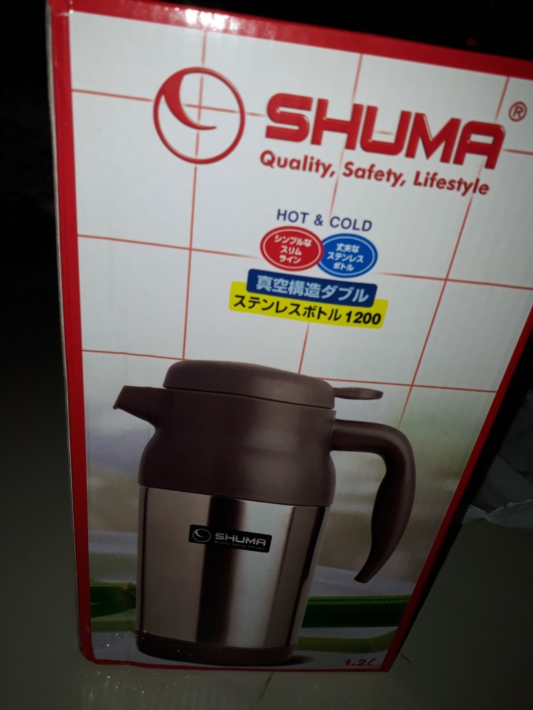 Shuma Teko Kopi Teh Air Panas Dan Dingin Stainless Steel Kualitas Terbaik