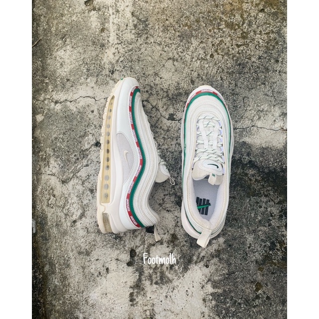nike airmax 97 x undefeated white
