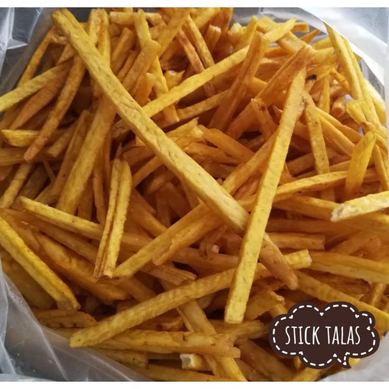 

Gooku 28 Store Stik Talas 500Gr Gurih Renyah / Stik Mbote / Stick Talas Camilan Sehat / Keripik /