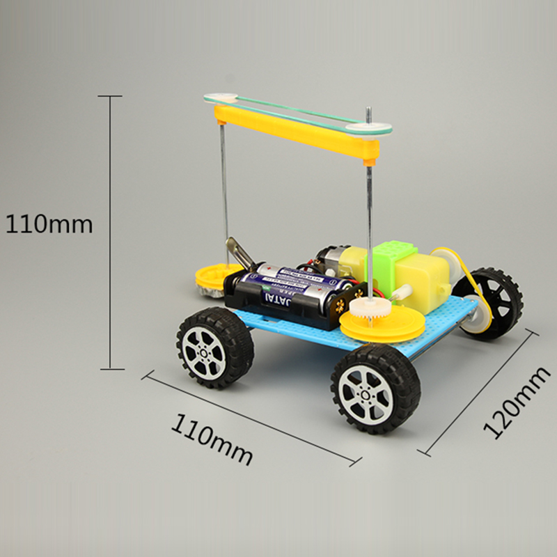 Mainan Robot Penyapu Elektronik DIY Untuk Edukasi Sains Anak