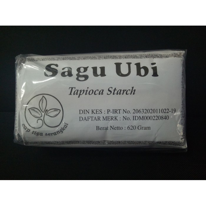 

Tepung Sagu Ubi / Tapioca Starch 620gr/pak