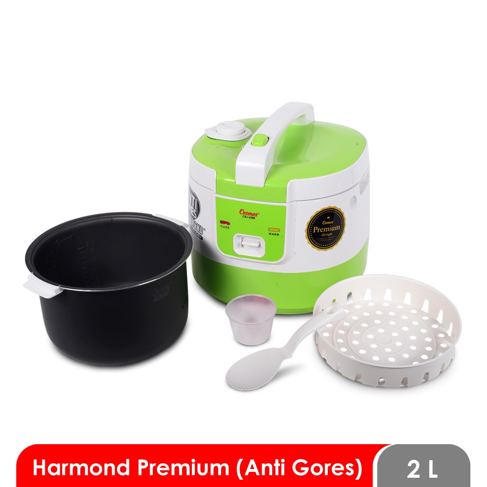 Magic Com Cosmos CRJ-6288 Harmond Spektrum Rice Cooker 2 Liter Anti Lengket Anti Gores Cosmos CRJ6288