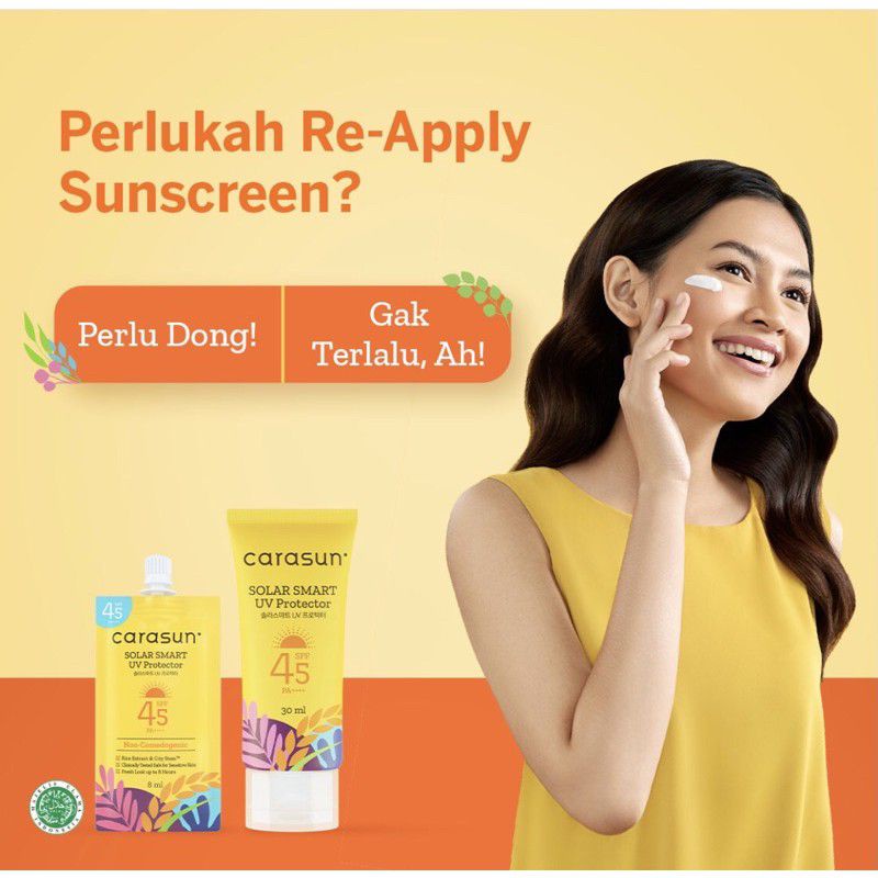 Carasun suncreen 30 ml dan 8 ml