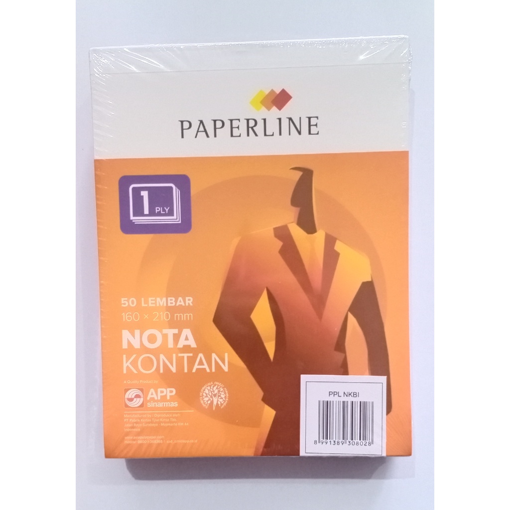 

(Per Pcs) Nota Kontan Paperline 1Ply Besar