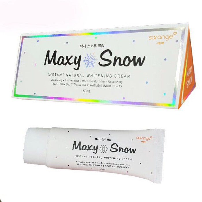 SARANGE Maxy Snow Natural Whitening Cream