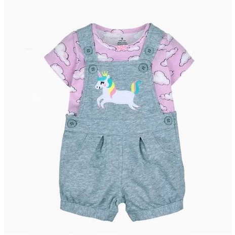 FERGORI Overall Anak Unicorn - Overall Anak Motif Unicorn