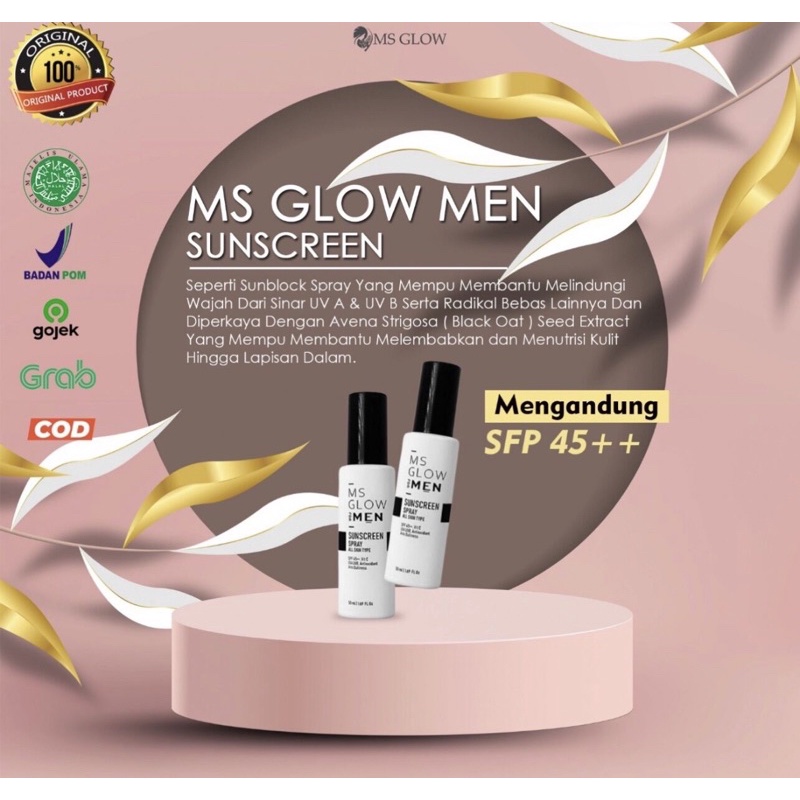 Ms Glow For Men Sunscreen