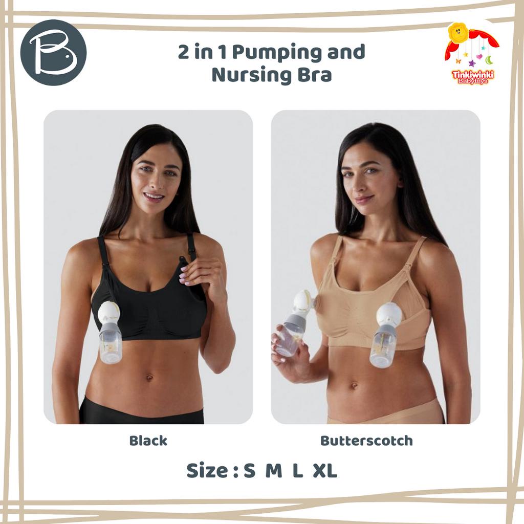 Bravado Designs 2 in 1 Pumping and Nursing Bra Menyusui