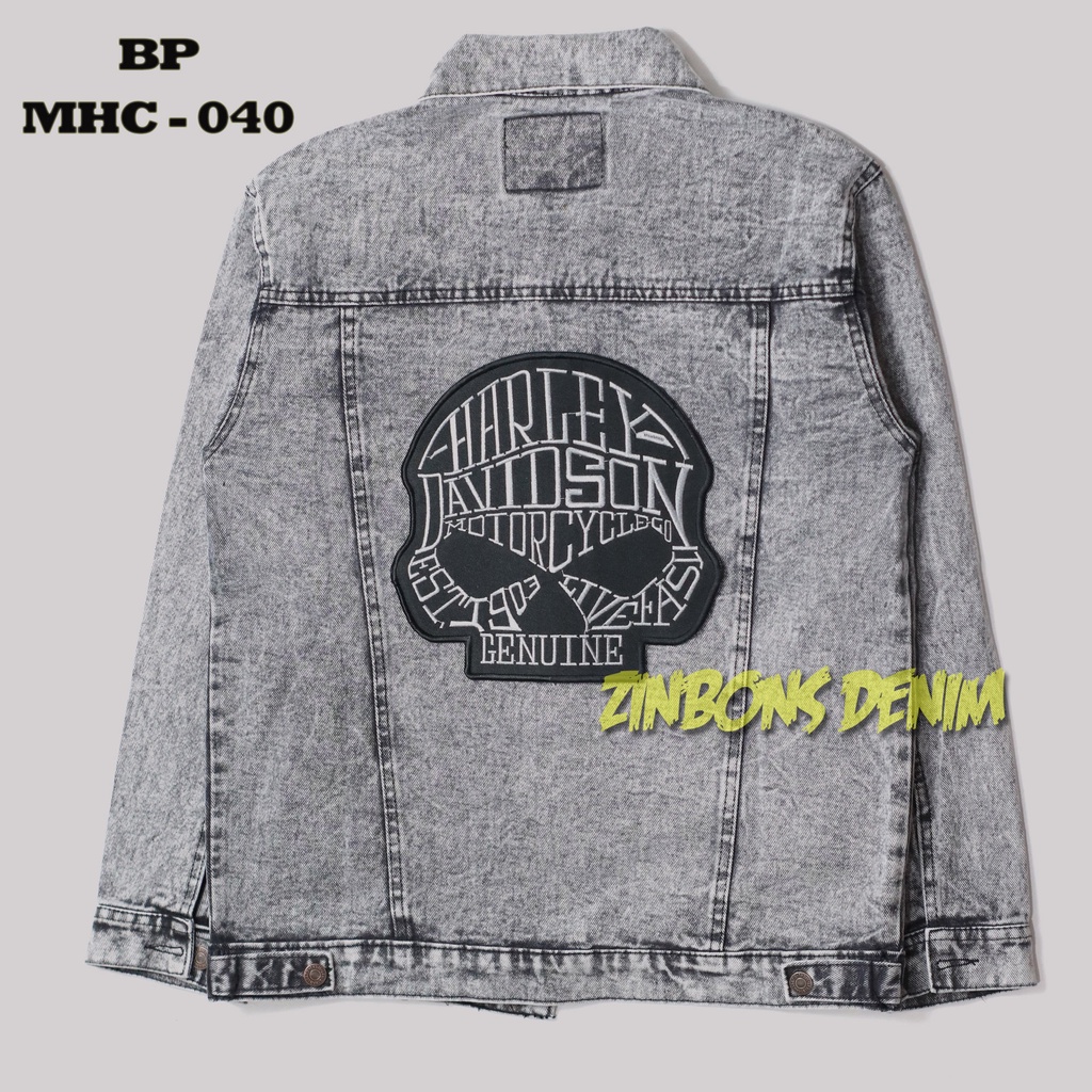 Back patch motor patch music patch bordir emblem cocok di aplikasi kan ke jaket jeans jaket pria