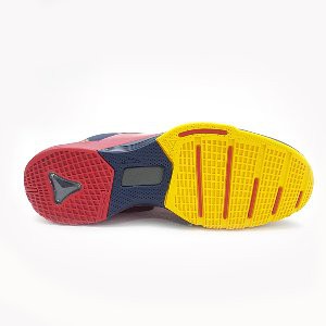 PEAK Summer Basketball Shoes authentic E61021A Red Army Blue Berkualitas