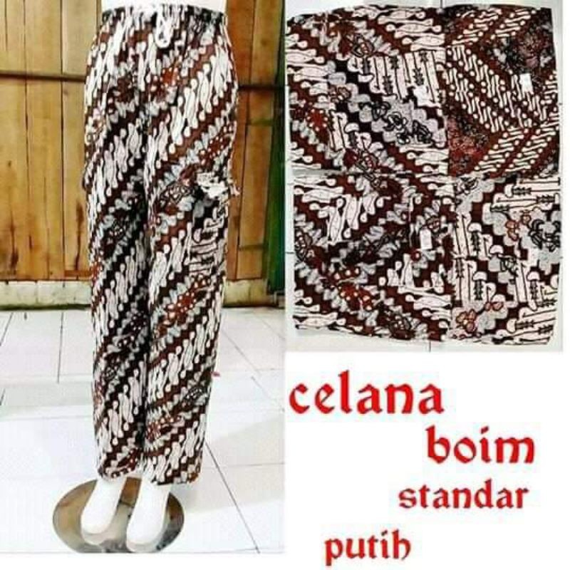 CELANA PANJANG BATIK DEWASA/CELANA PANJANG BAIM/CELANA DEWASA