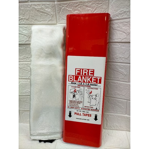 fire blanket 1.8 x 1.8m