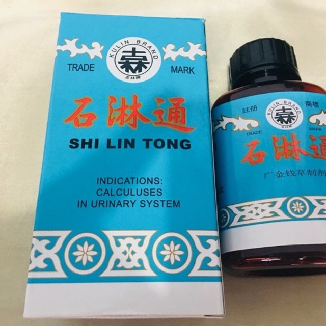 Shi Lin tong Obat herbal mengobati batu saluran kemih,batu ginjal & meluruhkan batu urin ginjal