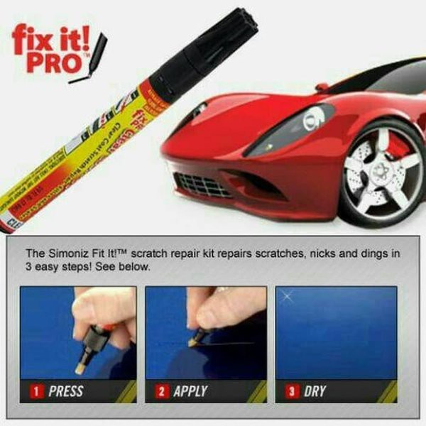 FIX IT PRO Spidol Penghilang Baret Mobil Motor Original