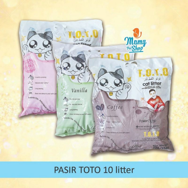 PASIR TOTO 10 LITTER