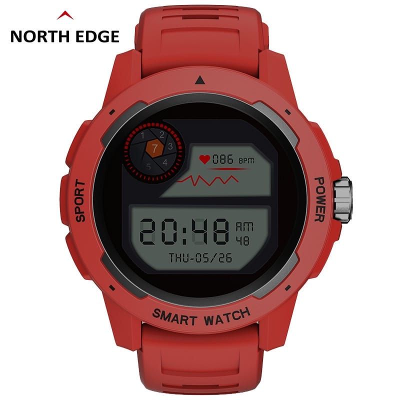 JAM TANGAN NORTH EDGE MARS 2 SMARTWATCH TERLARIS FASHION OUTDOOR8100