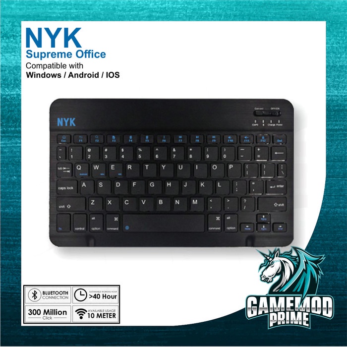 KEYBOARD WIRELESS BLUETOOTH MINI NYK BT-90 BT90 BT 90