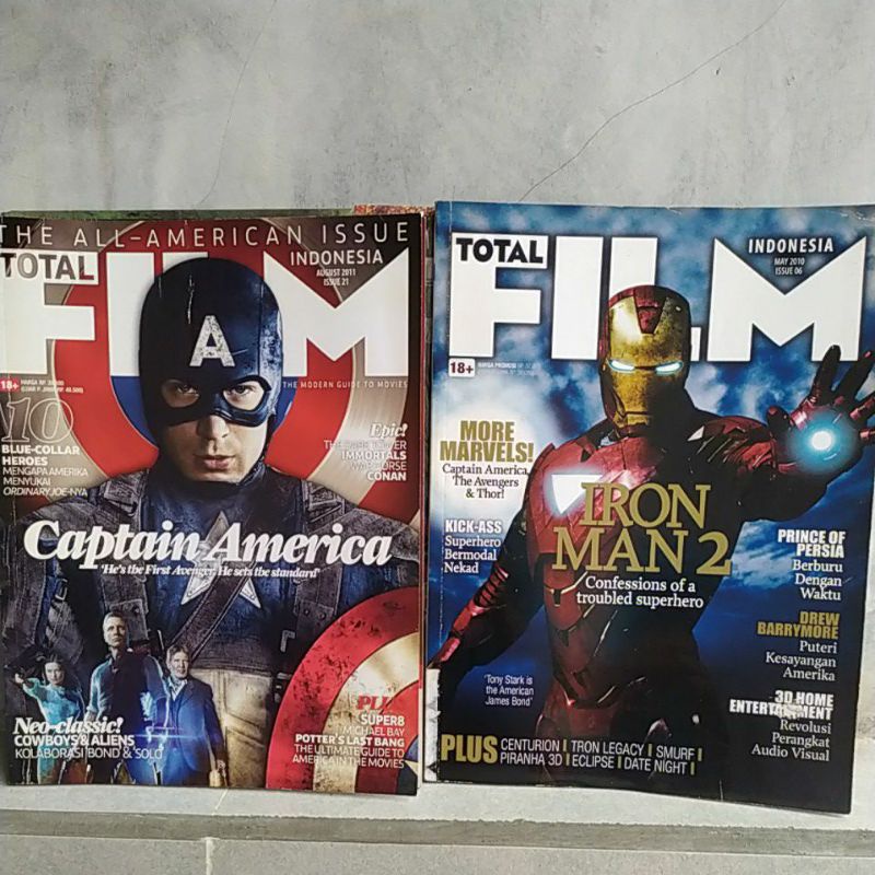 Majalah FILM. Film super hero.