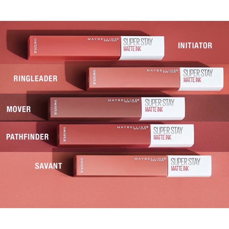 Maybelline Superstay matte Ink Liquid Matte Lipstick Make Up - Lipstick Tahan Lama Hingga 16 Jam