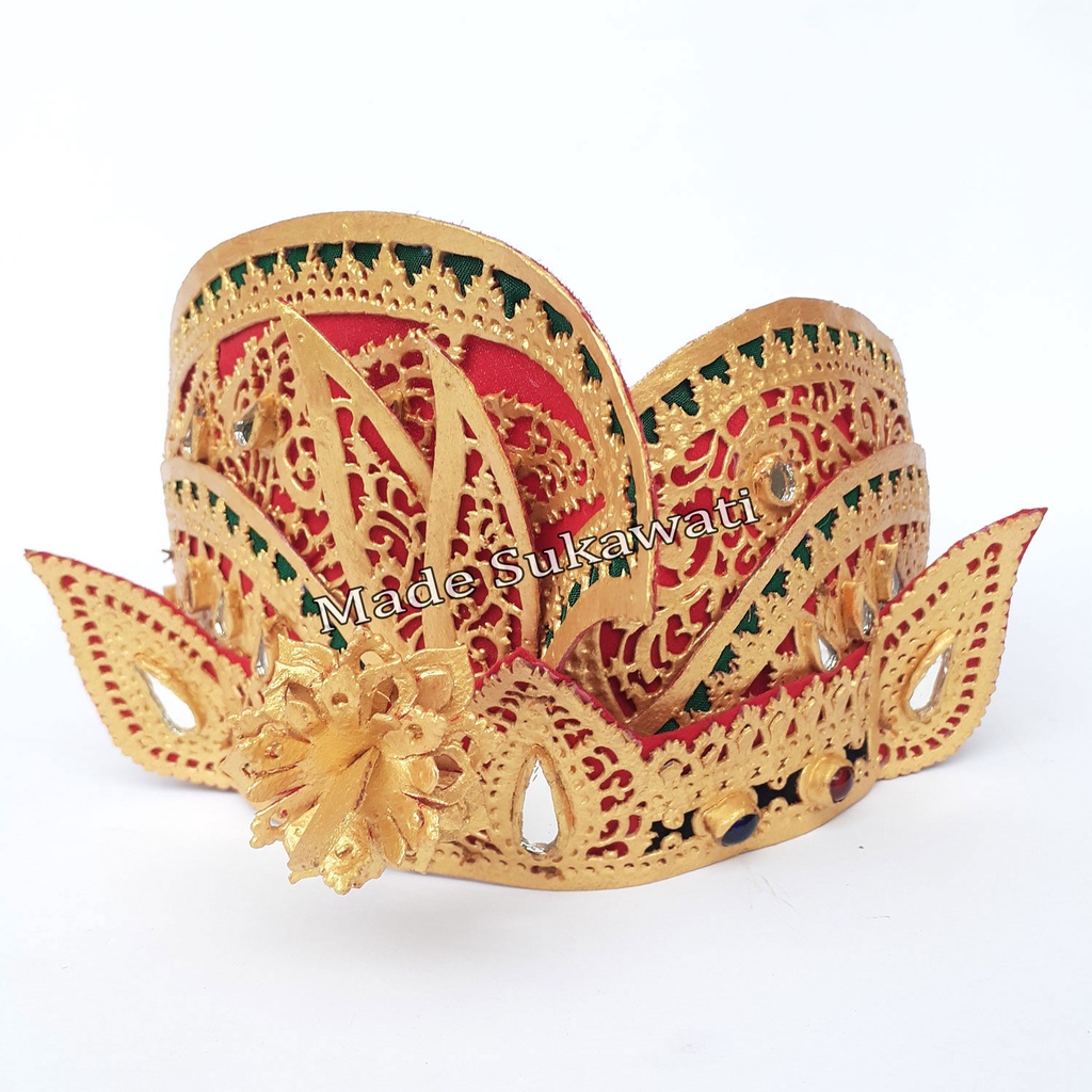 Mahkota gelungan tari bali gebyar duduk bali